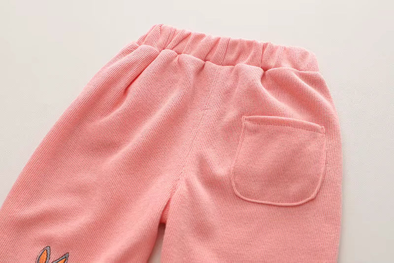 Zweiteiliges Kinder-Set „Häschen“ – Pullover & Hose aus Soft-Sweat