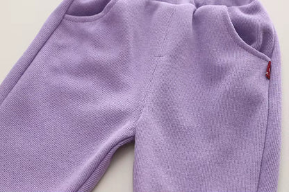 Zweiteiliges Kinder-Set „Häschen“ – Pullover & Hose aus Soft-Sweat