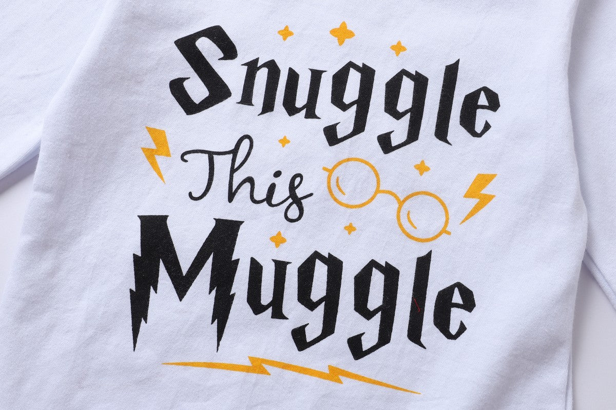 Baby Set „Snuggle This Muggle“ – 3-teiliges Outfit für Babys