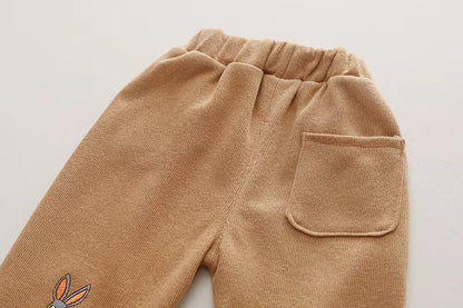 Zweiteiliges Kinder-Set „Häschen“ – Pullover & Hose aus Soft-Sweat