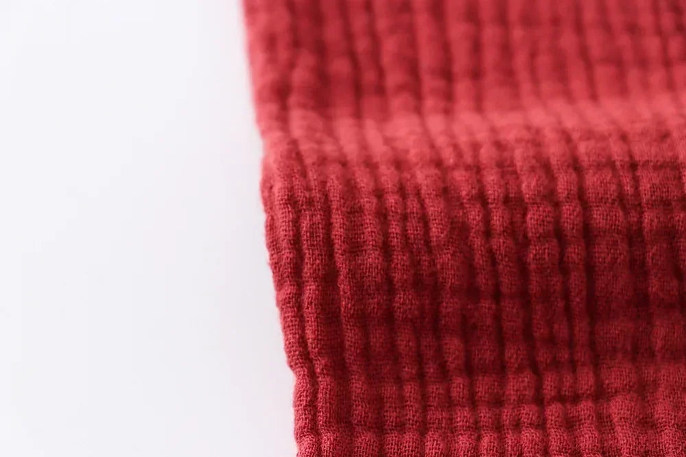 Jungen Musselin Set 2-teilig – Sommer Outfit mit Knopfleiste