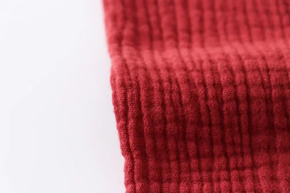 Jungen Musselin Set 2-teilig – Sommer Outfit mit Knopfleiste