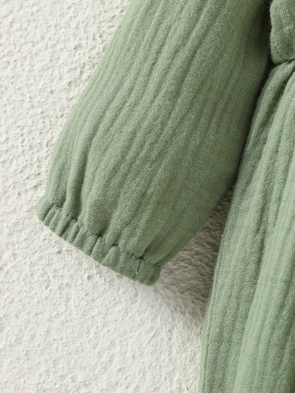 Baby-Strampler mit Schleifen-Stirnband