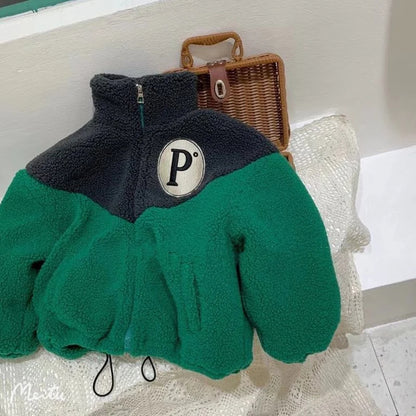 Kuschelige Fleecejacke mit Teddyfell-Innenleben | Sportliche Winterjacke