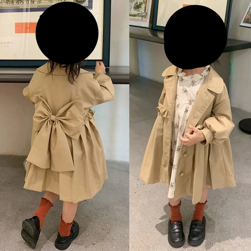Zauberhafter Kinder-Trenchcoat für Mädchen