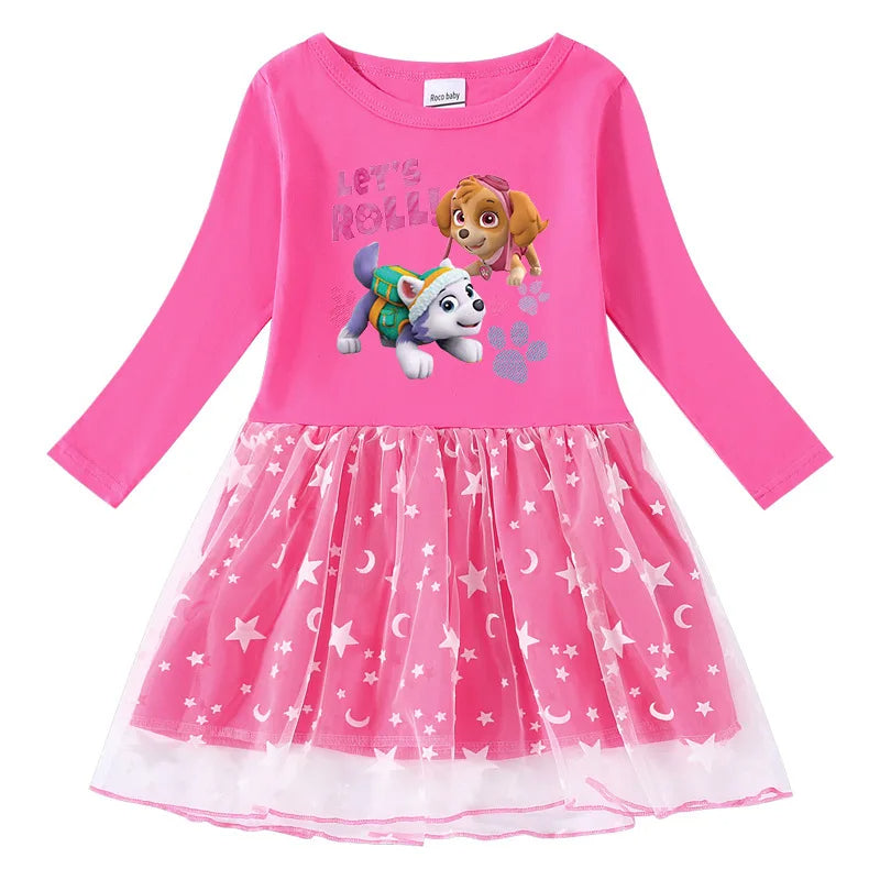 Zauberhaftes Kinderkleid "Sternenfreunde"