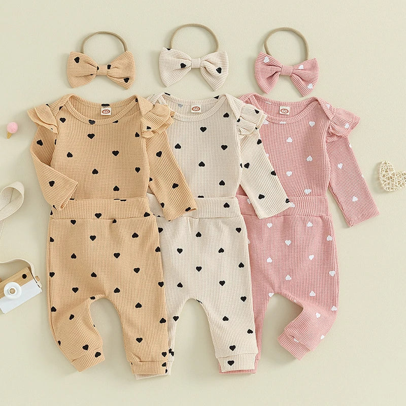 Modern Kid Herzchen-Set – Kuschelige Eleganz für die Kleinsten