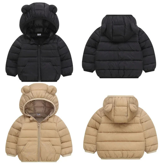 Kuschelige Bärenjacke für kleine Entdecker