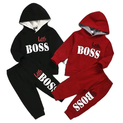 "Little Boss" Kinder-Sweatset