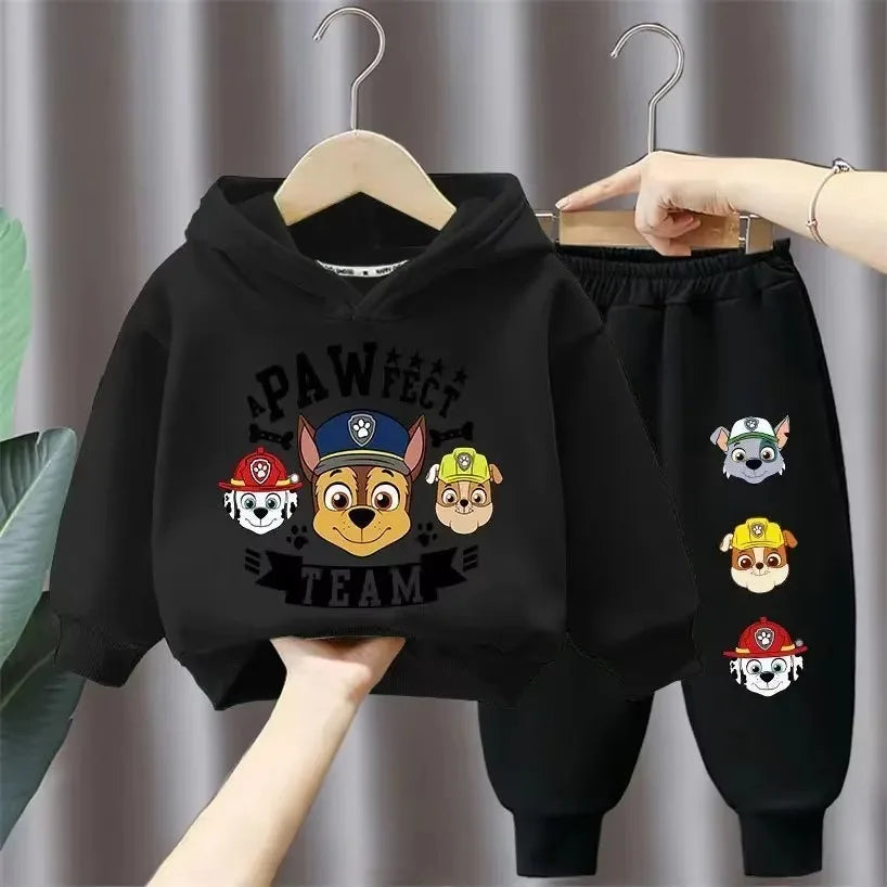 "Pawfect Team" Kinder-Hoodie-Set