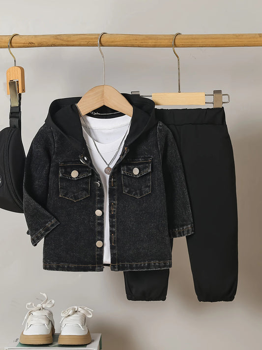 Cool Kids Style – 3-teiliges Kinder Outfit Set für Jungen