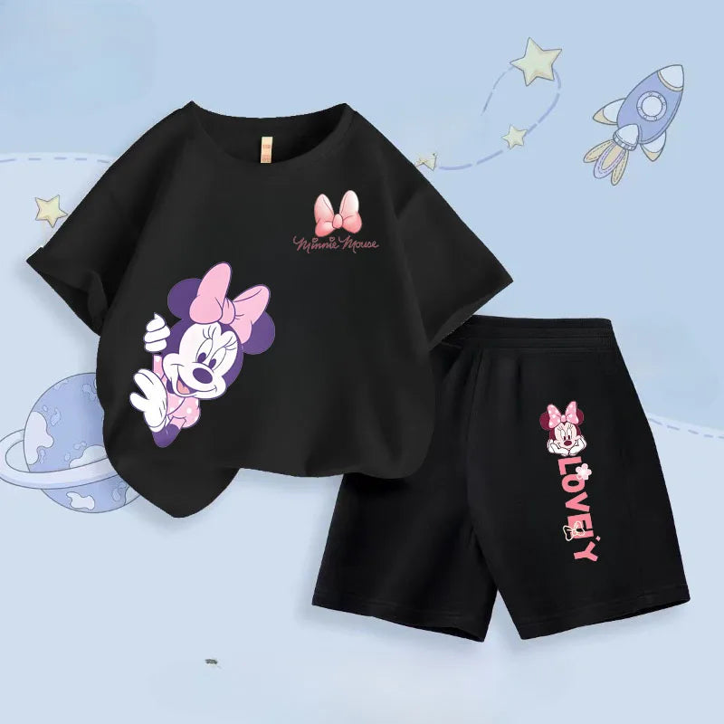 2-teiliges Kinder Set für Mädchen – Bequemes Outfit mit liebevollem Design
