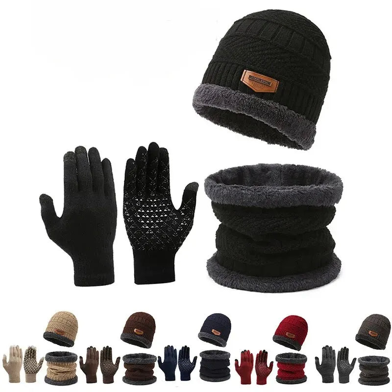 Winterwunder-Set für Kinder – Mütze, Schal & Handschuhe