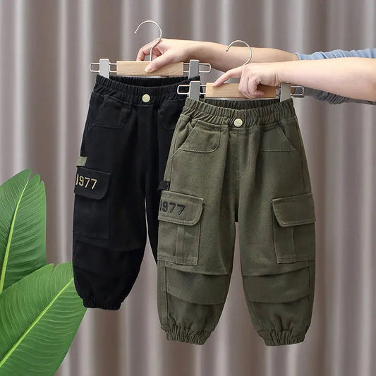 Kinder Cargohose mit praktischen Taschen – Bequem, robust & stylisch
