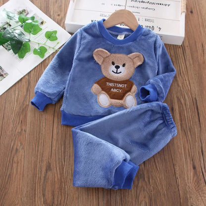 Kuscheliger Bären-Pyjama für Kinder – Komfort und Stil vereint