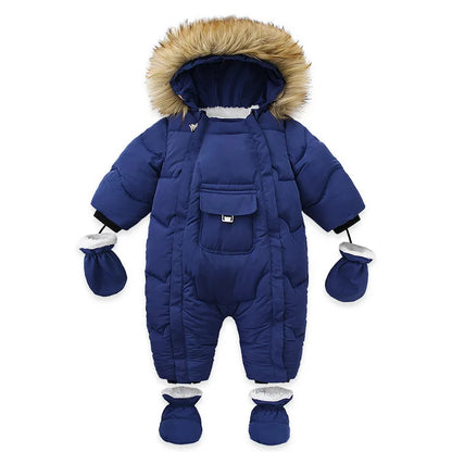Kuscheliger Wintertraum Schnee-Overall