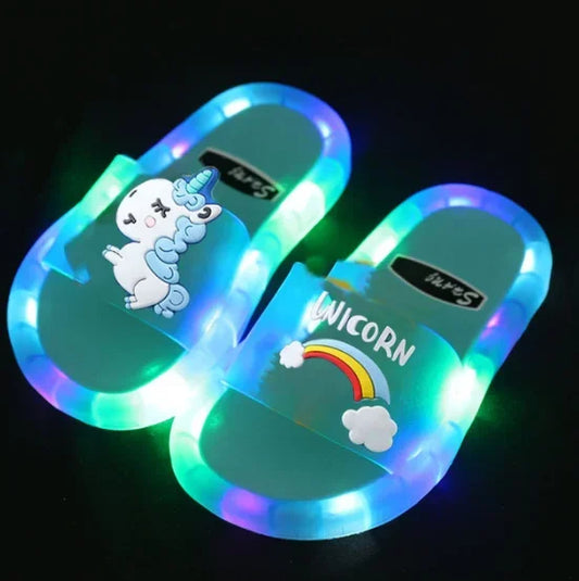 LED-Einhorn-Sandalen für Kinder