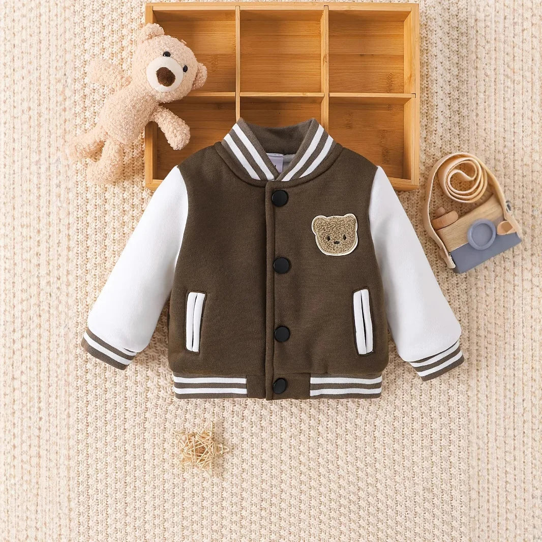 Babyjacke „Bärchenliebe“ – Süße Babymode mit Bärmotiv