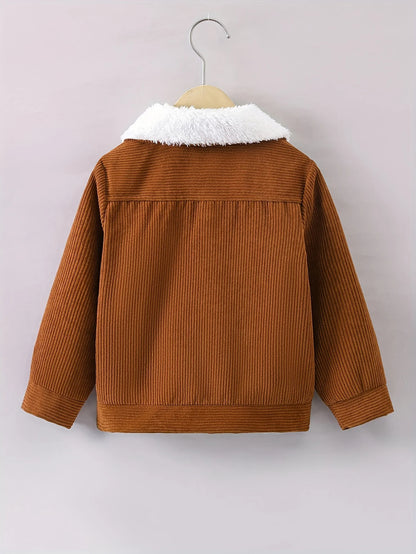 Kuschelweiche Cordjacke "Abenteuerzeit" für Jungen
