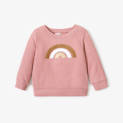 Regenbogen-Sweatshirt für Kinder – Farbenfrohe Gemütlichkeit von Modern Kid