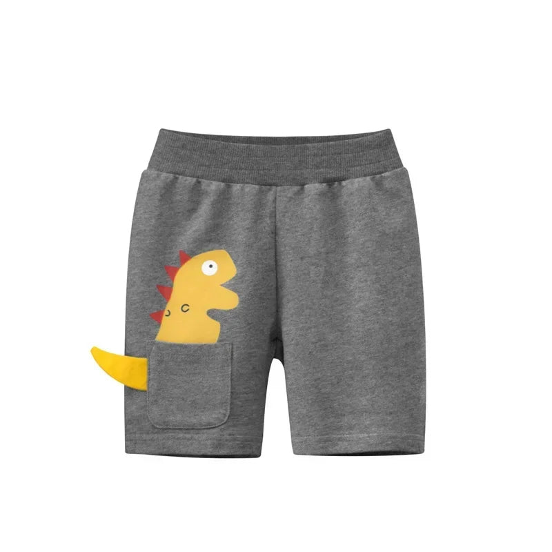 Dinosaurier Sommer Shorts für Jungen in verschiedenen Farben