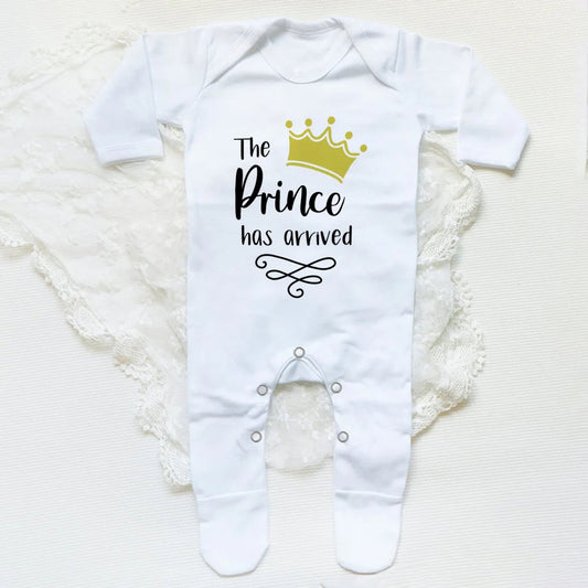 Royaler Babystrampler - Der kleine Prinz ist da!