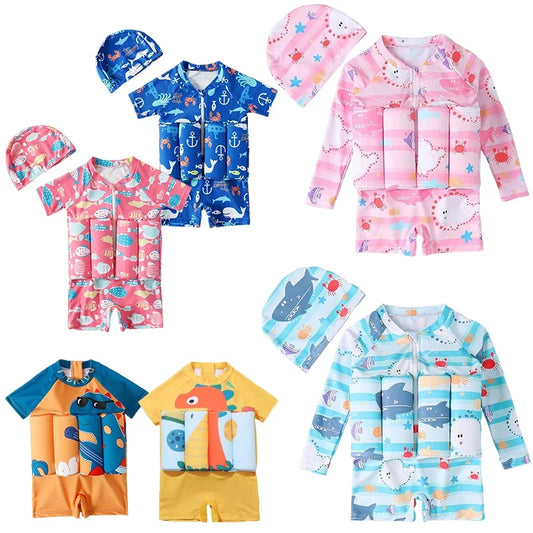 Schwimmweste Badeanzug-Set für Babys & Kinder