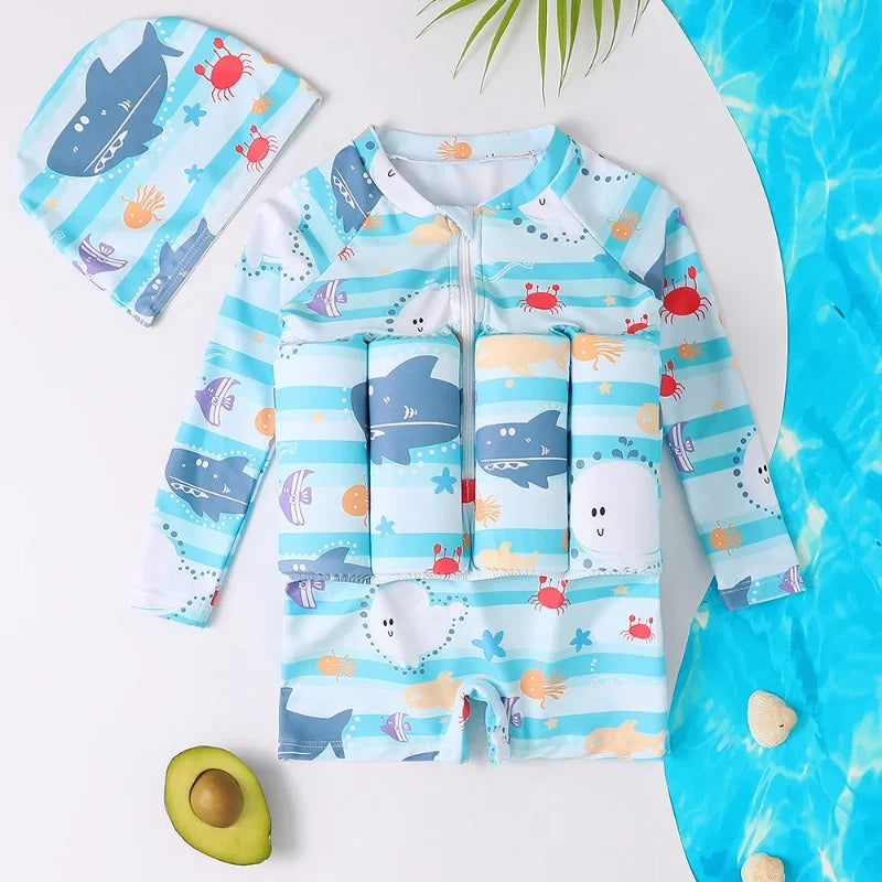 Schwimmweste Badeanzug-Set für Babys & Kinder