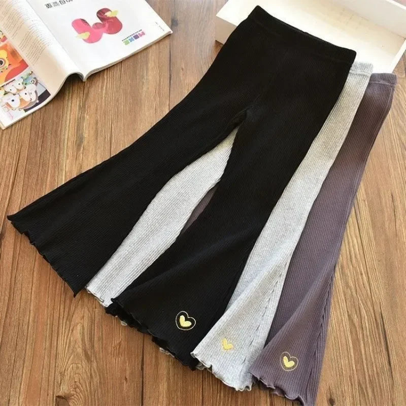 Kuschelweiche Kinder-Rippenhose "Herzchenzauber"