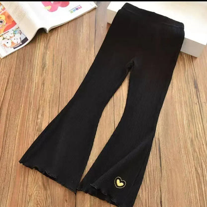 Kuschelweiche Kinder-Rippenhose "Herzchenzauber"