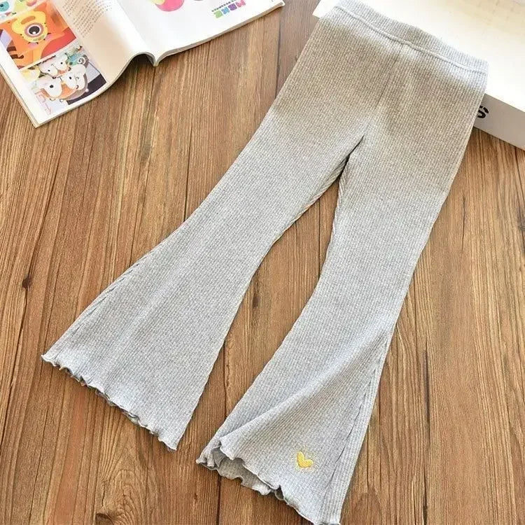 Kuschelweiche Kinder-Rippenhose "Herzchenzauber"