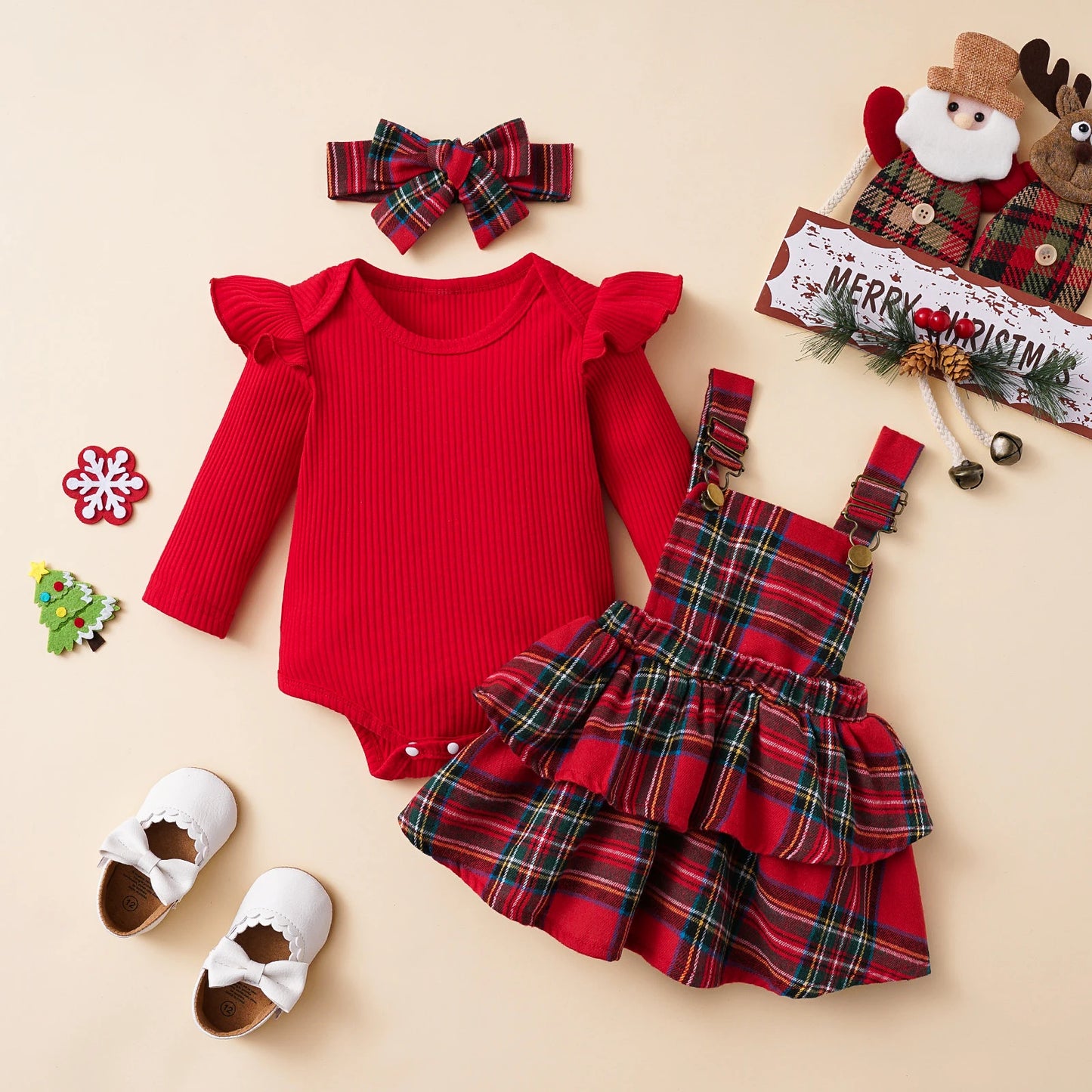 Festliches Baby-Set "Kleine Weihnachtsfreude"