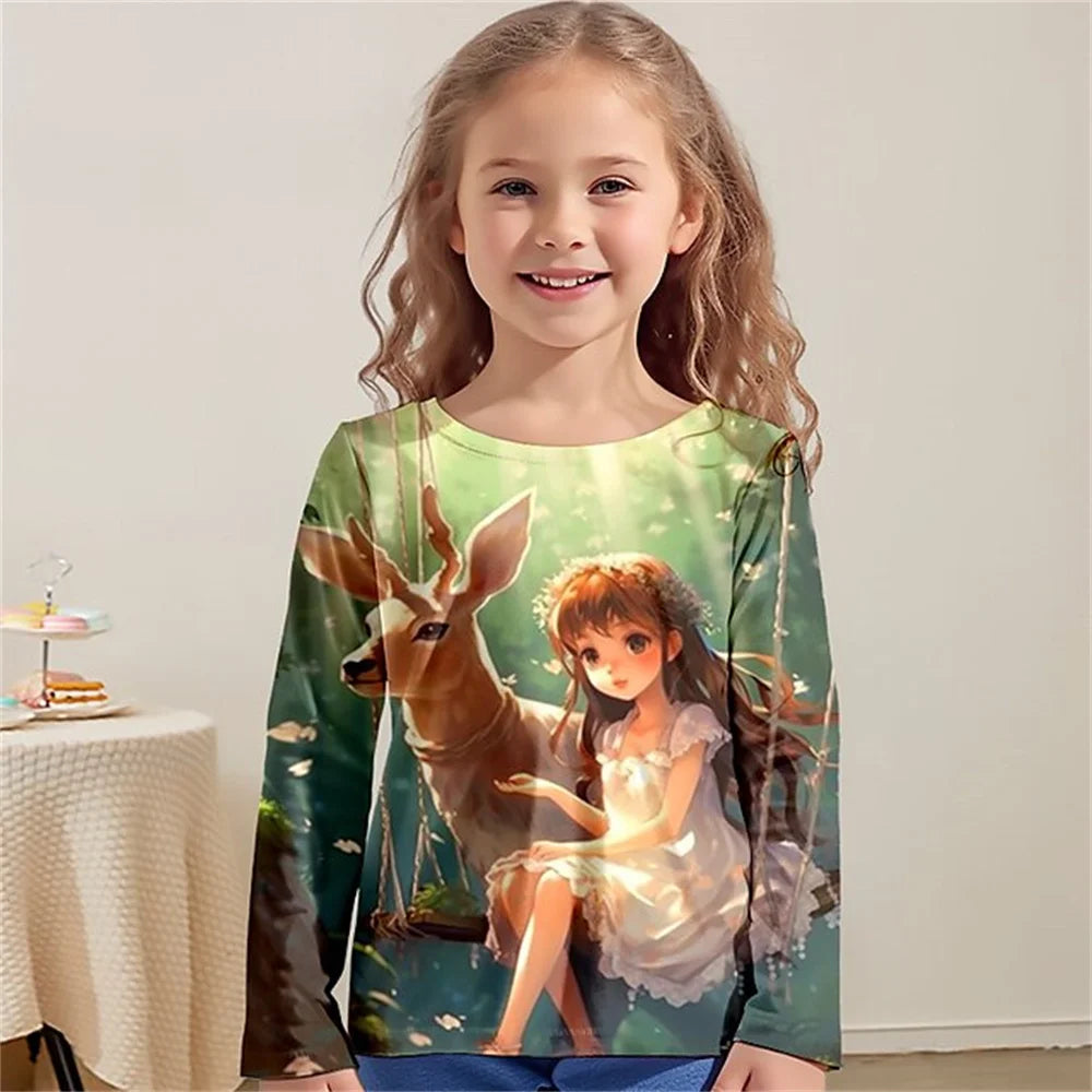 Zauberhaftes Feen-Langarmshirt für Kinder