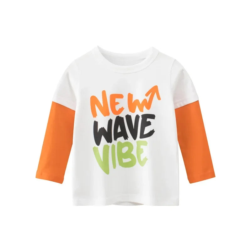 Stylische Langarm-Shirts für Kinder