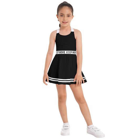 Sportliches Mädchen-Tanzkleid mit Shorts