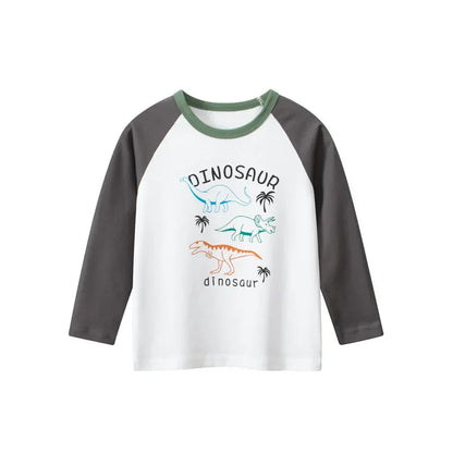 Dino-Langarmshirts für Kinder