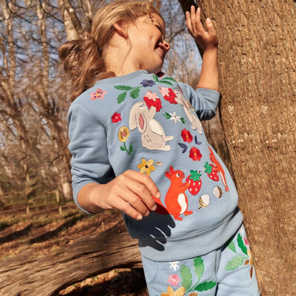 Kinder-Sweatshirts mit Tiermotiven