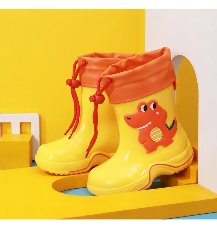 Dino-Gummistiefel für kleine Abenteurer