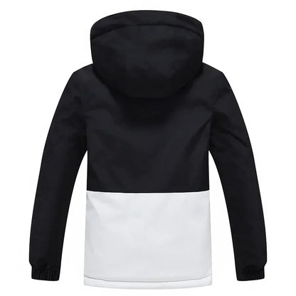 Winterjacke mit Kapuze / Sportliche Skijacke / Schutz vor Wind, Regen & Schnee