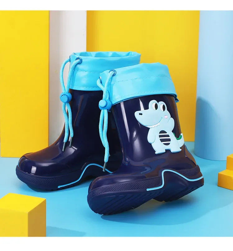 Dino-Gummistiefel für kleine Abenteurer