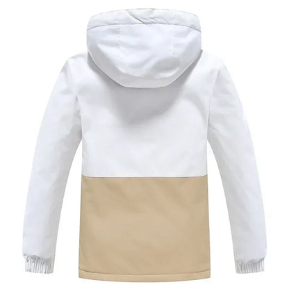 Winterjacke mit Kapuze / Sportliche Skijacke / Schutz vor Wind, Regen & Schnee