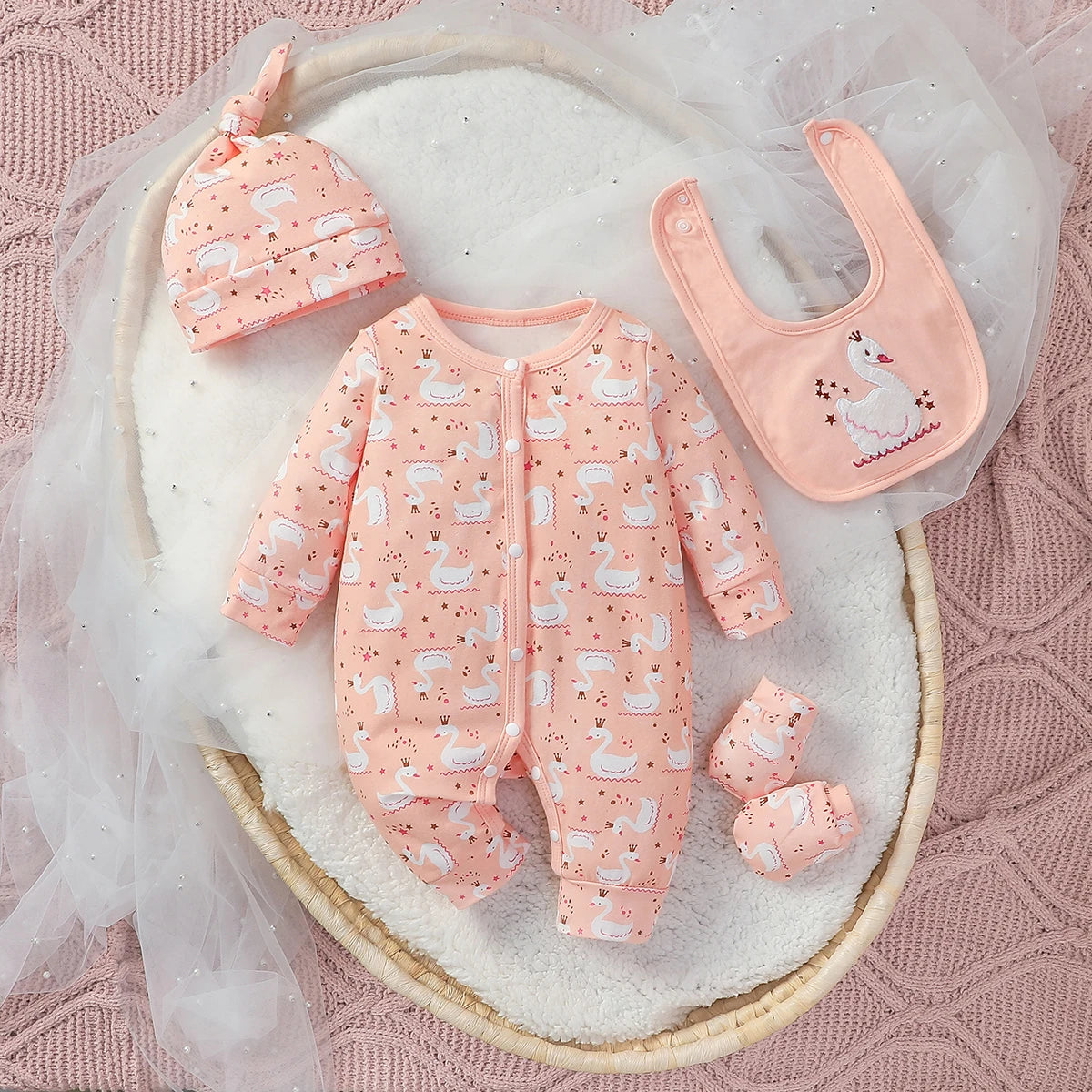 Baby-Set "Schwanenprinzessin"