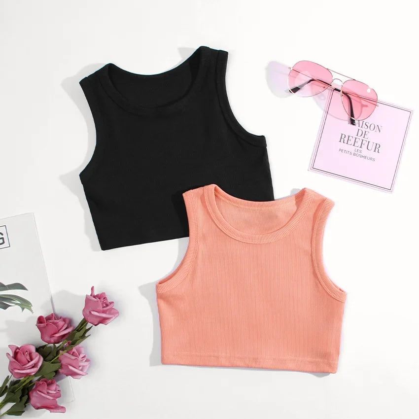 Stylisches Kinder-Crop-Top – Komfort und Mode vereint!