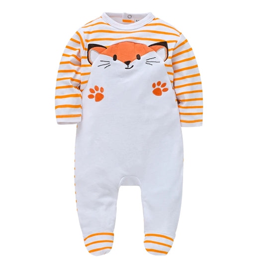 Niedlicher Baby-Strampler mit Fuchs-Motiv