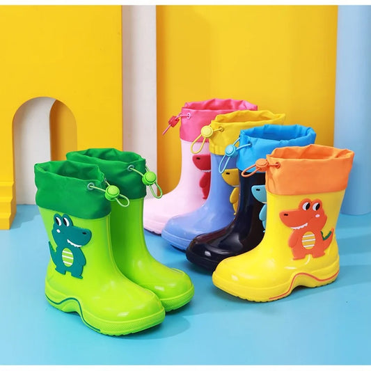 Dino-Gummistiefel für kleine Abenteurer