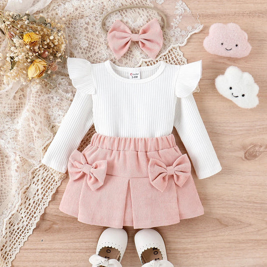 Baby Mädchen Outfit Set - Größen 62 bis 92