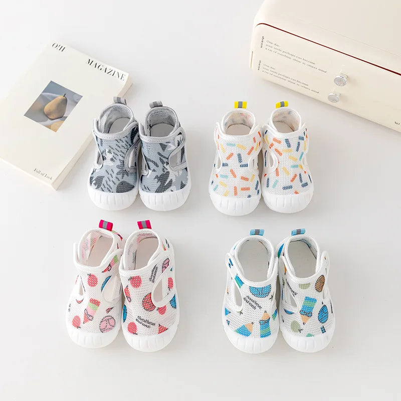 Bunte Baby-Sneaker – Perfekte Begleiter für kleine Entdecker!