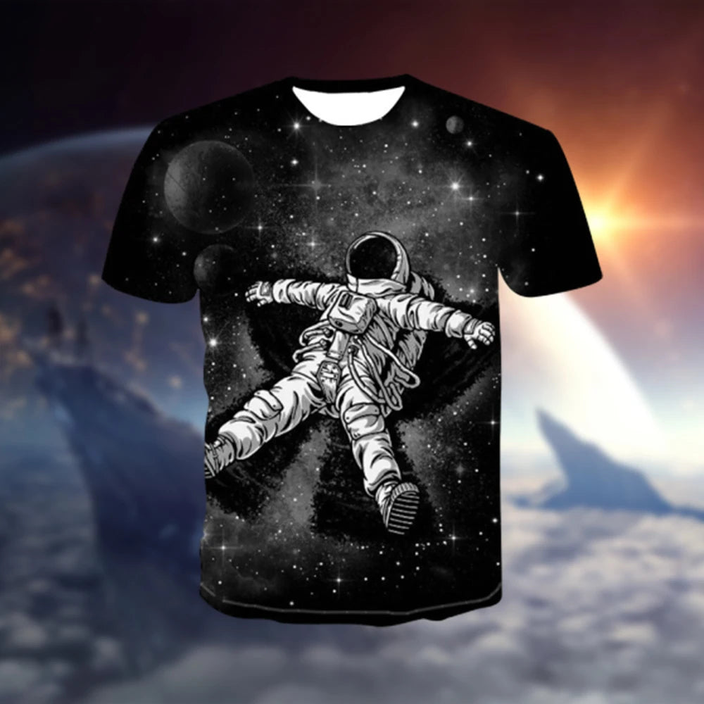 Entdecke das Universum mit unserem einzigartigen Weltraum-T-Shirt!