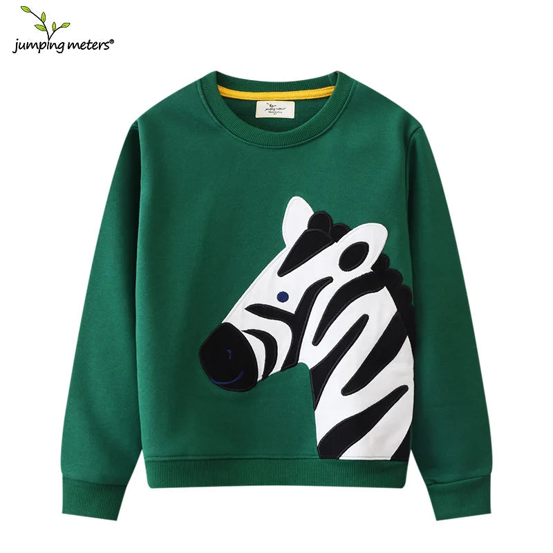 Kinder-Sweatshirts mit Tiermotiven