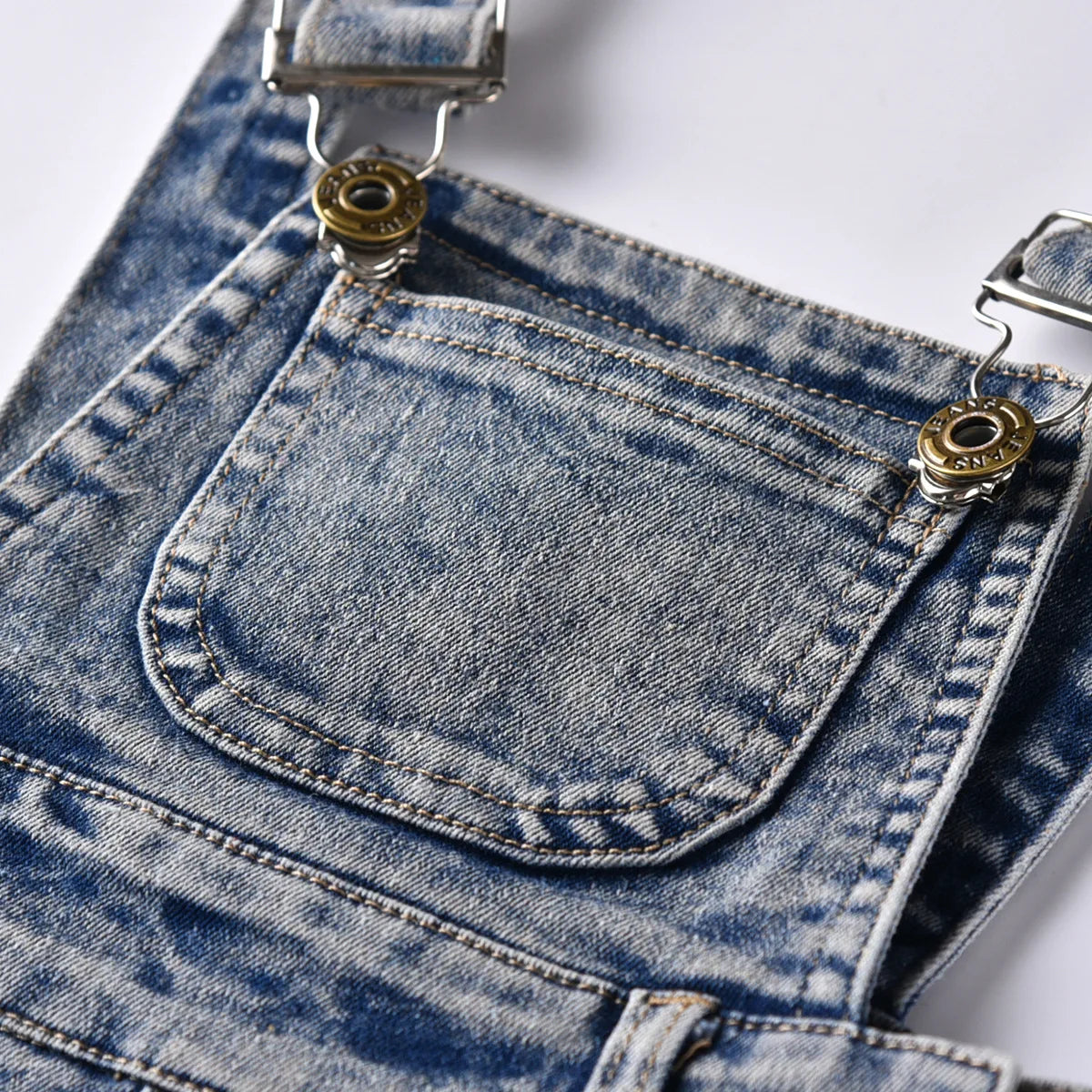 Kinder Jeans-Latzhose (Größen 80 bis 128)